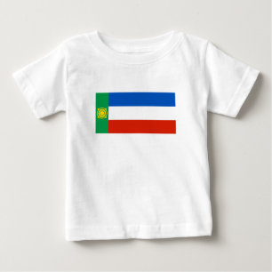 Flagge Chakassiens Baby T-shirt