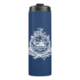 Flagge Charleston, South Carolina Thermal Tumbler Thermosbecher