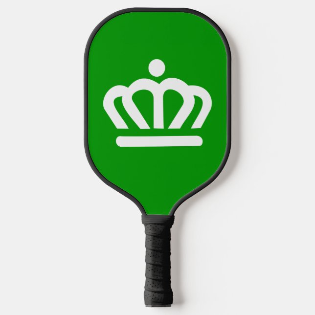 Flagge Charlotte, Pad North Carolina Pickleball Pickleball Schläger (Vorderseite)