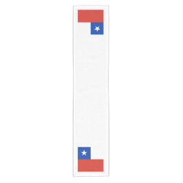 Flagge: Chile Kurzer Tischläufer