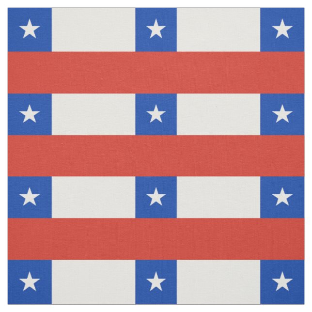 Flagge Chiles Stoff (Muster)