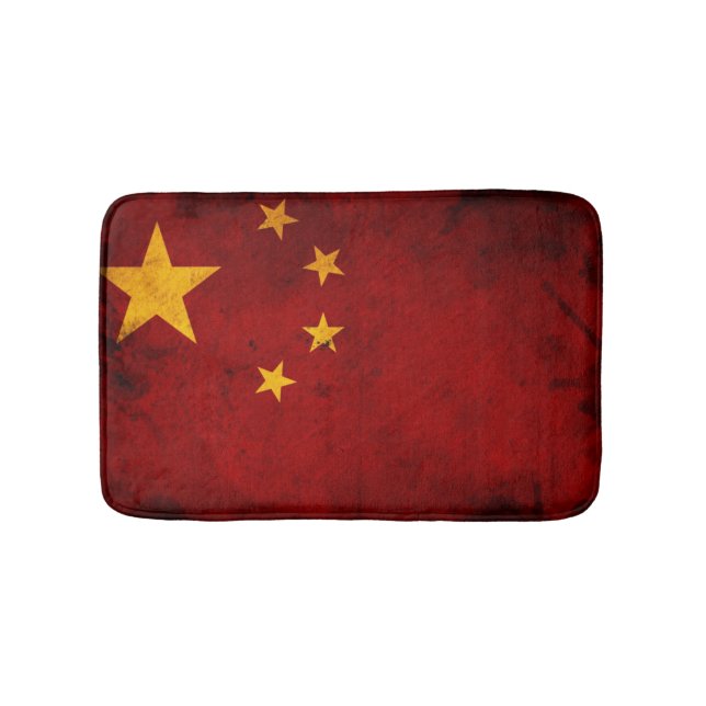 Flagge Chinas Badematte (Vorderseite)