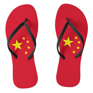 Flagge Chinas Flip Flops