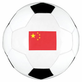 Flagge Chinas Fußball