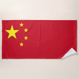Flagge Chinas Strandtuch