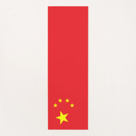 Flagge Chinas Yogamatte