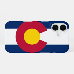 Flagge Colorados iPhone 16 Hülle