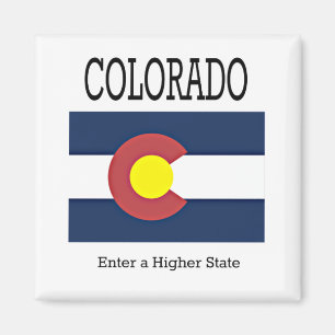 Flagge Colorados Magnet