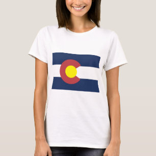 Flagge Colorados T-Shirt