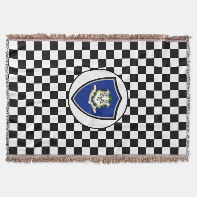 Flagge Connecticut Decke (Vorderseite)
