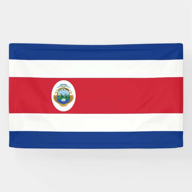 Flagge Costa Rica Banner (Horizontal)