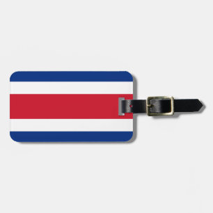 Flagge Costa Rica einfacher Identifikation Gepäckanhänger