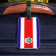 Flagge Costa Ricas Gepäckanhänger (Back Insitu 4)