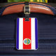 Flagge Costa Ricas Gepäckanhänger (Front Insitu 2)