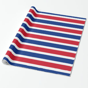Flagge Costa Ricas Geschenkpapier