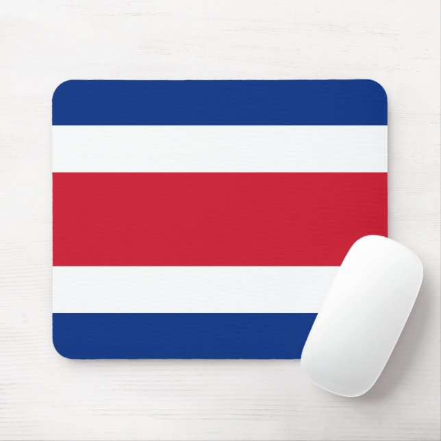 Flagge Costa Ricas Mousepad (Mit Mouse)