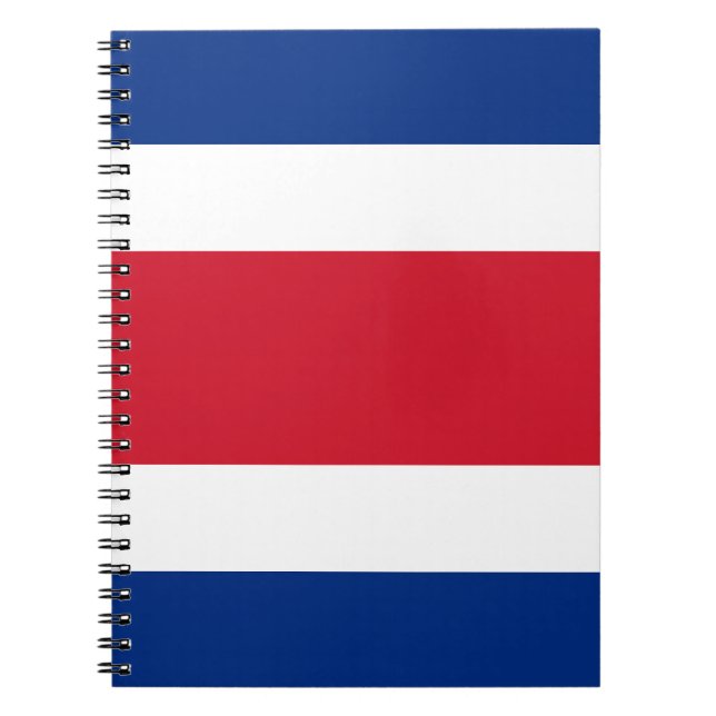 Flagge Costa Ricas Notizblock (Vorderseite)