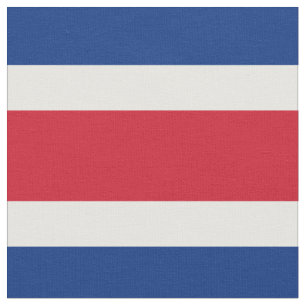 Flagge Costa Ricas Stoff