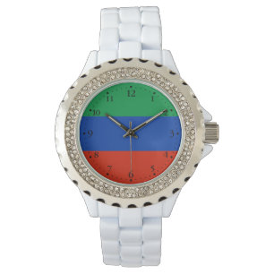 Flagge Dagestan Armbanduhr