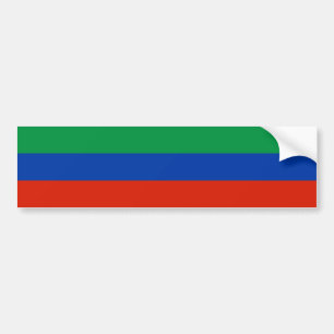 Flagge Dagestan Autoaufkleber