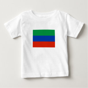 Flagge Dagestan Baby T-shirt