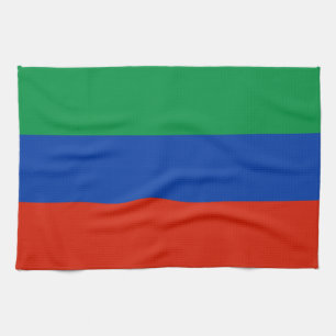 Flagge Dagestan Geschirrtuch