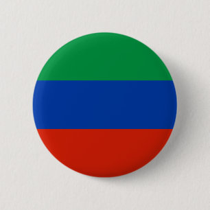 Flagge Dagestans Button