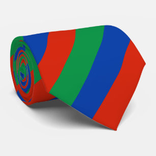 Flagge Dagestans Krawatte