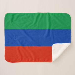 Flagge Dagestans Sherpadecke