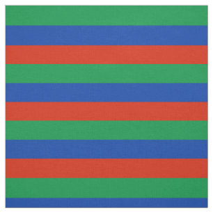 Flagge Dagestans Stoff
