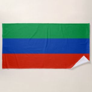 Flagge Dagestans Strandtuch