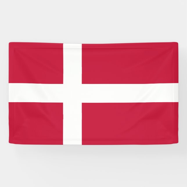Flagge Dänemarks Banner (Horizontal)