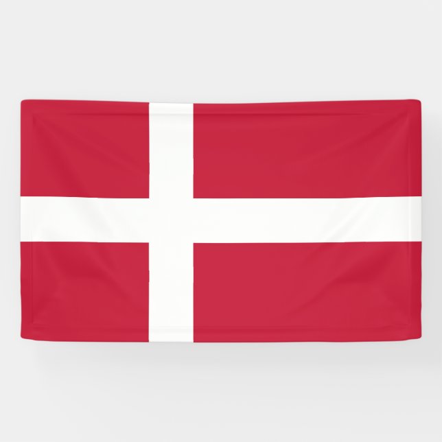 Flagge Dänemarks Banner (Horizontal)