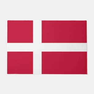 Flagge Dänemarks Fußmatte