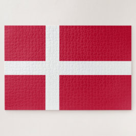 Flagge Dänemarks Puzzle