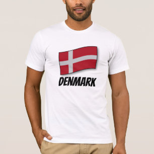 Flagge Dänemarks T-Shirt