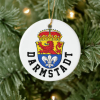 Flagge Darmstadt, Deutschland