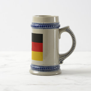 Flagge DDR Republik Bierglas
