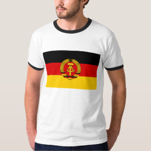 Flagge DDR Republik T-Shirt