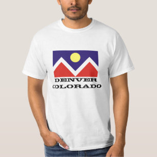 Flagge Denvers, Colorado T-Shirt