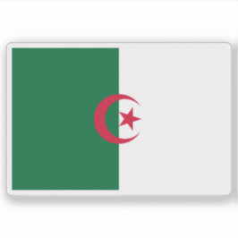 Flagge der algerischen Republik (1958-1962), Alger Aufkleber
