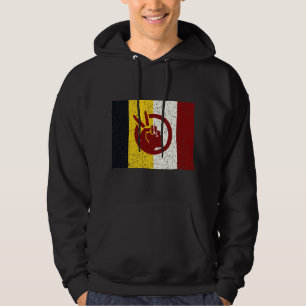 Flagge der American Indian Movement Hoodie