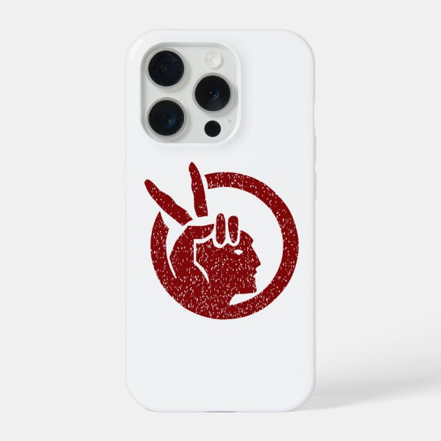 Flagge der American Indian Movement iPhone Hülle (Rückseite)