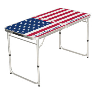 Amerika Beer Pong Tische Zazzle At