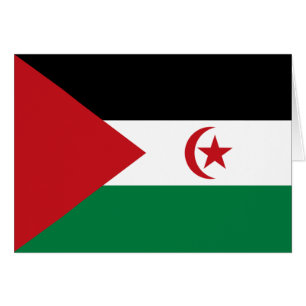 Flagge der Arabischen Demokratischen Republik Sahr