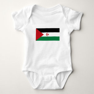 Flagge der Arabischen Demokratischen Republik Sahr Baby Strampler