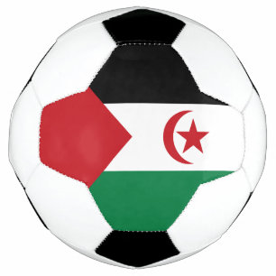 Flagge der Arabischen Demokratischen Republik Sahr Fußball