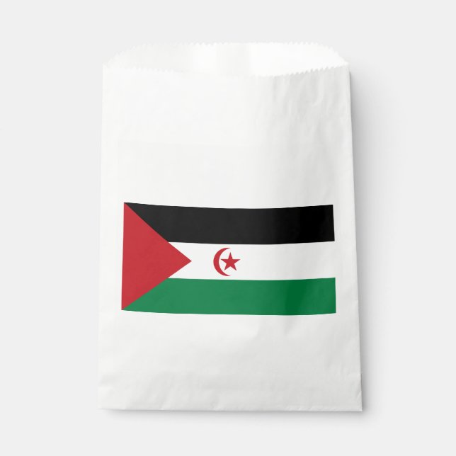 Flagge der Arabischen Demokratischen Republik Sahr Geschenktütchen (Vorderseite)