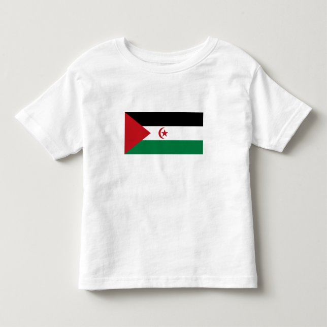 Flagge der Arabischen Demokratischen Republik Sahr Kleinkind T-shirt (Vorderseite)
