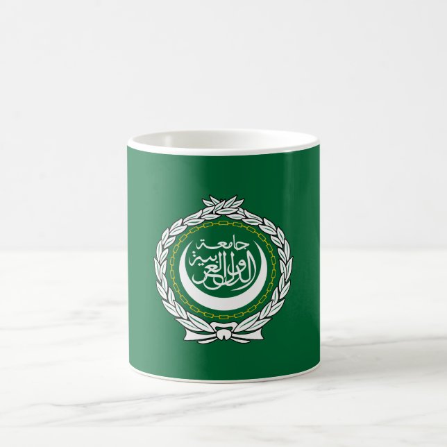 Flagge der Arabischen Liga Kaffeetasse (Mittel)